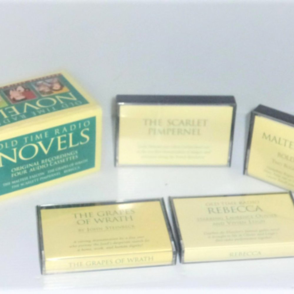 BX29 -- OLD Time RADIO NOVELS Audio Book Maltese Falcon Audio Cassette